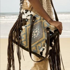 Myra Crashing Waves Tote Bag